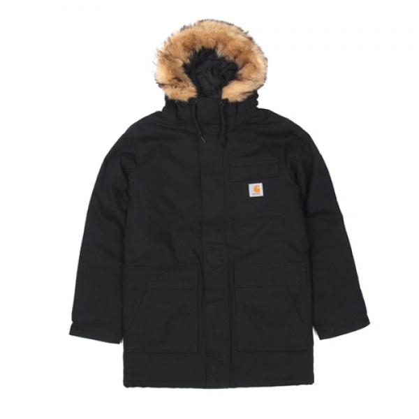 (I009297)SIBERIAN PARKA-BLACK